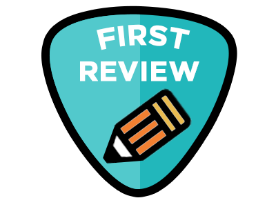 First Review Badge badge patch review