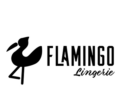 Flamingo logo logo logo design logodesign practice