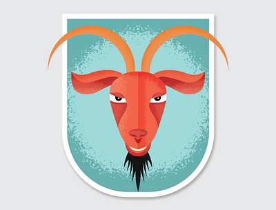 Boko adobe adobe illustrator design flat goat graphicdesign illustration organic organic art texture vector vectorart