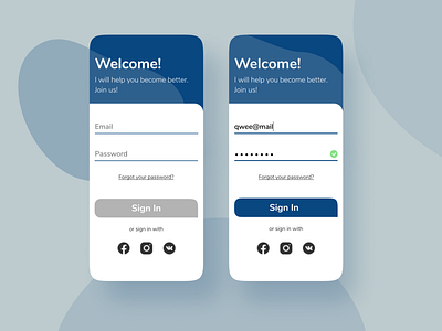 Daily UI: 001 "sign in page" dailyui dribbble sign in ui