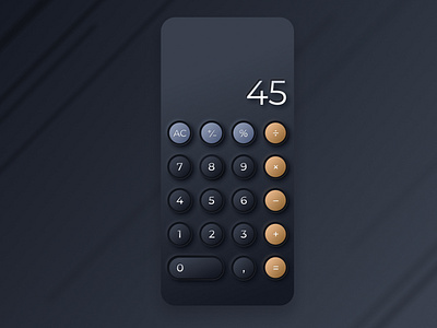 Daily UI #4 Calculator