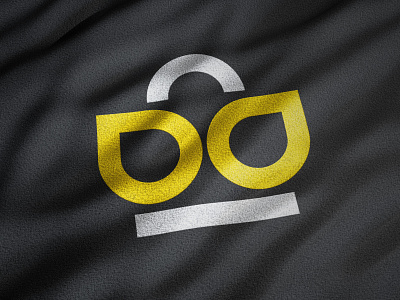 Logo mockup on black wrinkled fabric branding cloth design download embossed embroidered fabric logo mockup psd texture wave