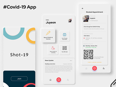 Covid-19 App app ui best design covidapp ui ui design uidesigns uiux