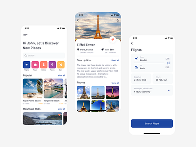 Travel App Concept