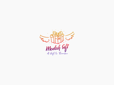 Modish Gift Logo branding logo logo design vector
