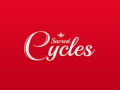 Sacred Cycles branding illustration logo logo design vector