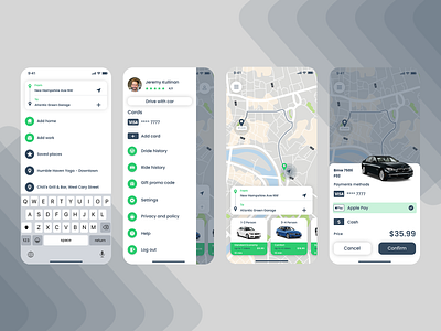 Taxi App 2020 adobe adobe xd app bmw car design location taxi taxi app ui ui design uiux ux ux design uxui