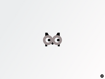 Owl logo black black and white brand design brand identity branding design figma graphic design identity logo logo design logotype minimal minimalist ui web