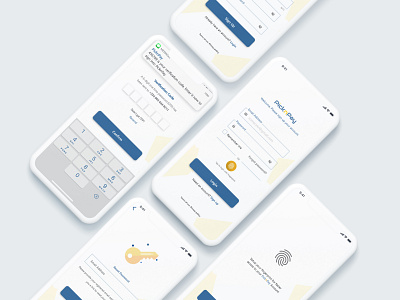 Mobile Fintech App Design - PicknPay app fintech mobile mobile app design ui uidesign ux uxdesign