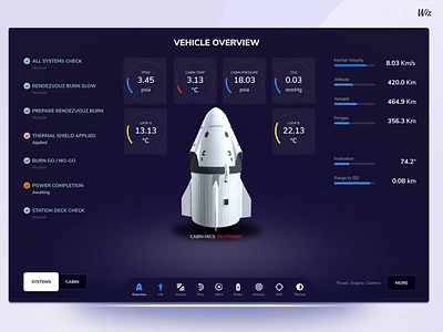 SpaceX Crew Dragon SpaceCraft Redesign app design spacex ui uidesign ux web