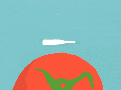 Tomato VS Bat Cel Animation