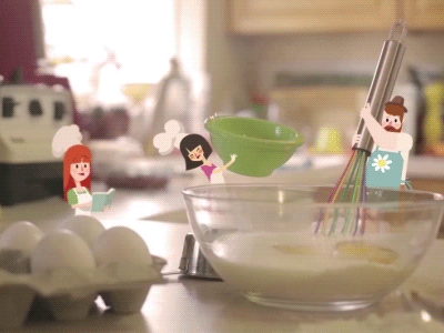 Cooking with the Crew 2d animation cooking gif mixing