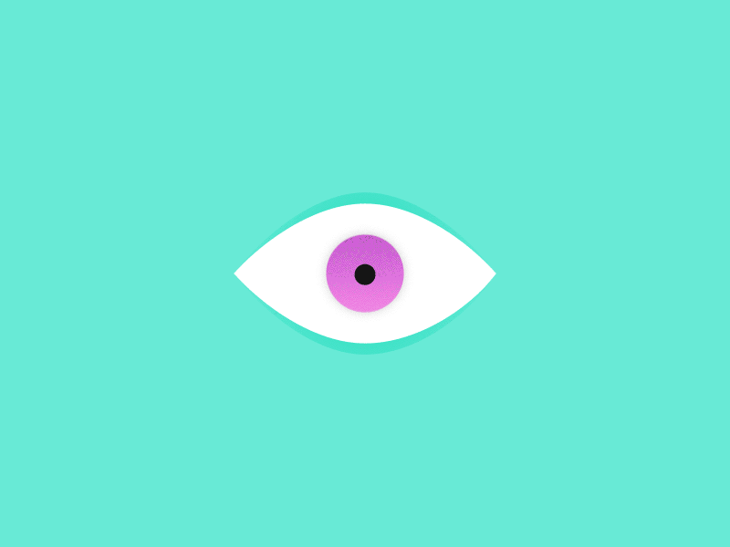 Random Eye 2d animation eye gif