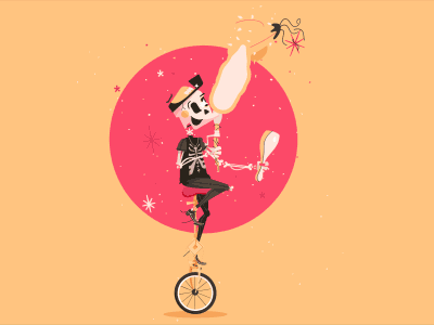 Skully Juggling fire juggling magic skullboy spotlight unicycle
