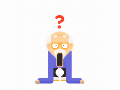 ?!#@%$^ 2d animation gif grandad old old man