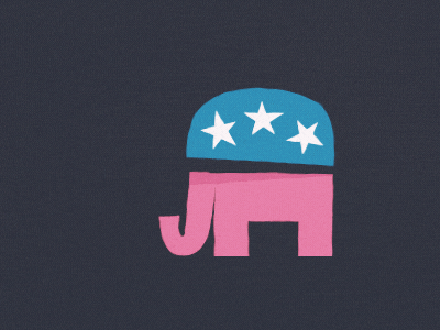 The Little Elephant That Could elephant republicans trumpet trunk