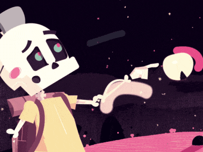 Skully Thesis #02 blob scary skully space weird