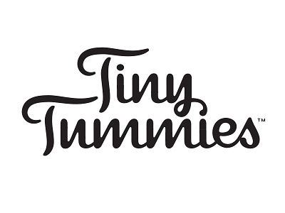 Tinytummies reject branding design lettering logo mark portfolio trademark typography web website