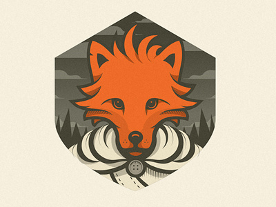 fox guy adventurer branding design fox icon identity illustration logo mark music vector