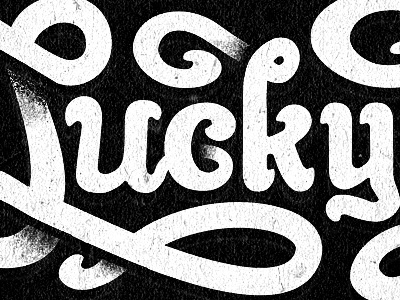 LuckyFella clothing co. black branding clothing company custom design designer freelance graphic illustration lettering logo logotype luckyfella lukeritchie texture trademark tshirts type typography vector white