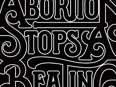 Abortion Stops A Beating Heart