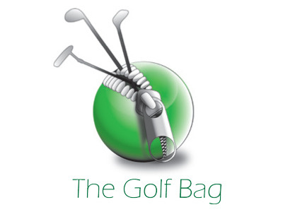 old logo i did for a golf website branding logo