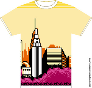 8bit tshirt design