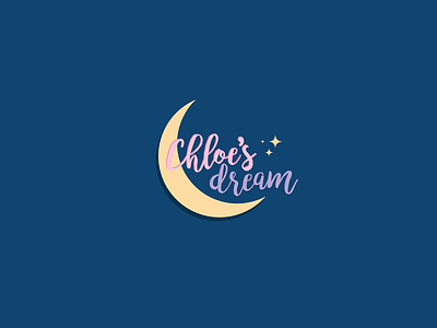 Chloe's Dream branding charity logo logo design night stars
