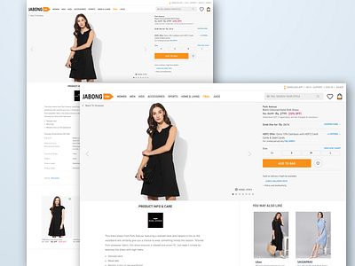 Jabong : Product Page