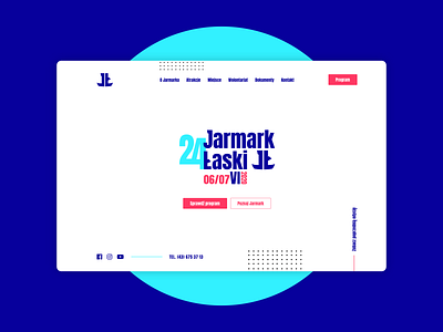 Jarmark Łaski . Web Design & Development design ui ux web webapp webapp design webdesign webdevelopment website website design