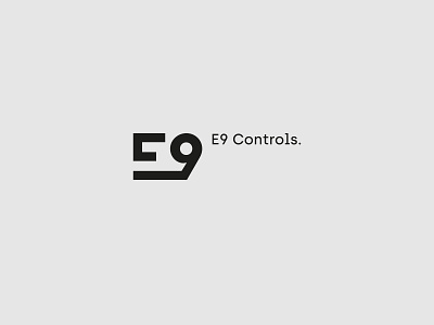 E9 Controls. Logo Design. branding design logo ui ux web webdesign webdevelopment website website design