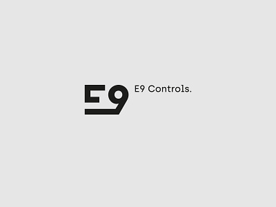 E9 Controls. Logo Design.