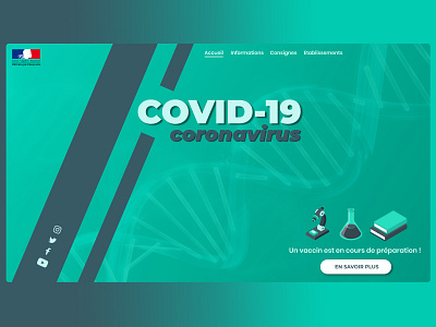 Coronavirus Template Website