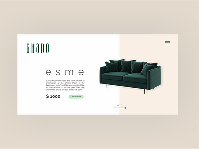 Furniture store app/ Ghado app design furniture app furniture store icons product design store ui design ux design web