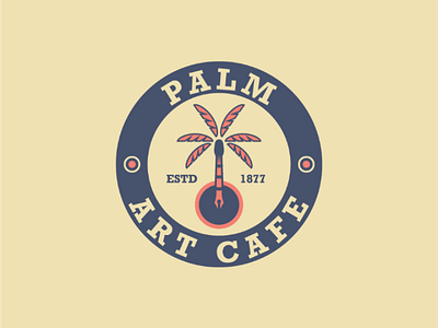 Palm Art logo brand graphicdesign