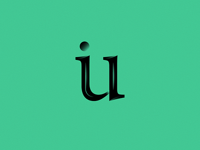 IU Monogram brand design brand identity branding design illustration illustrator logo logo design logoart logobranding logosai monogram monogram logo vector