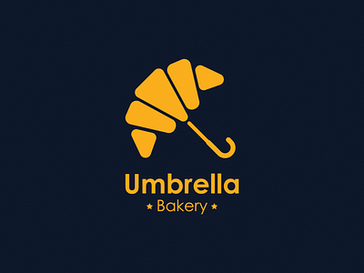 Umbrella Bakery brand design brand identity branding design illustration illustrator logo logo design logobranding vector