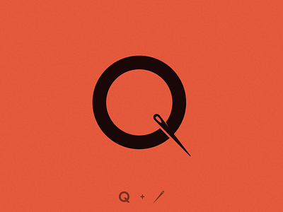 Q Stitch brand design brand identity branding design illustration illustrator logo logo design logobranding vector