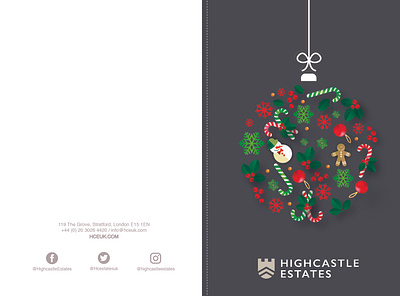 CARD DESIGN FOR CHRISTMAS adobe illustrator card design christmas christmas ball christmas card design
