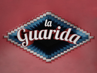 La guarida 3d icon logo