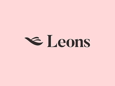 Brand mark branding branding logo leons logo logotype medical shoes shoes slippers