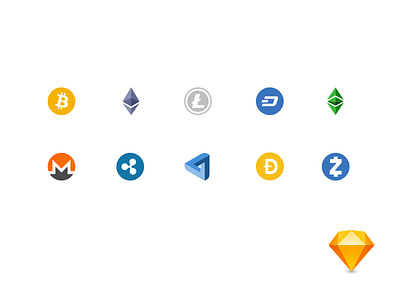 Free crypto icons for sketch bitcoin bitcoin gold crypto crypto coins crypto icons cryptocurrency ethereum free crypto icons free sketch monero