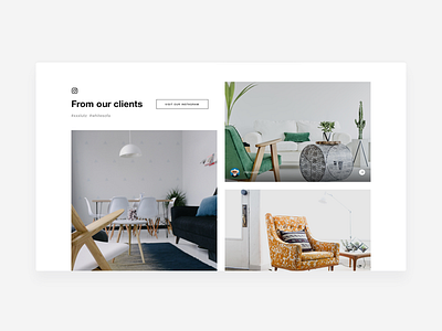 Instagram clients clean design ecommerce instagram clients landing page myro product detail product page product page shop product shop shop web design xxxlutz