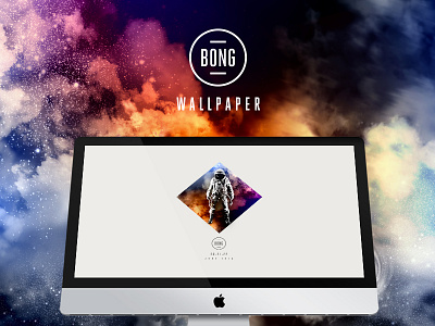 Bong2014 - Wallpaper astronaut bong event galaxy hipster martinopennati music party space wallpaper