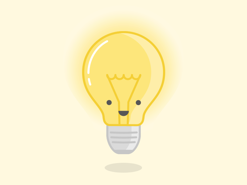 idea bulb gif