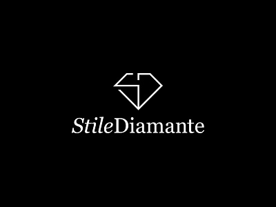 StileDiamante logo diamond logo martinopennati minimal sd style