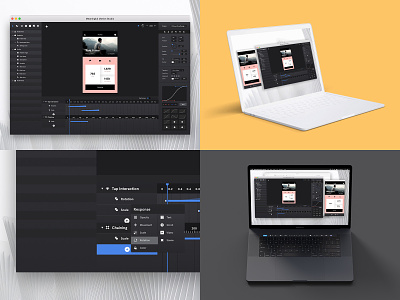 My Top4Shots of 2018 animation concept design design prototyping interface meaningful motion software ui ui animation user interface ux