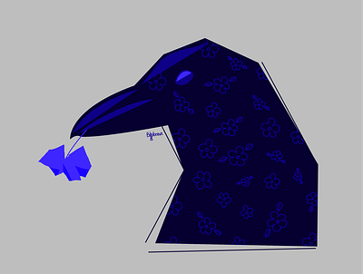 Inktober 2021 adobe illustrator animal app app illustration art black blue cartoon character characterdesign creative design digital drawing flat illustration minimal vector web web illustration