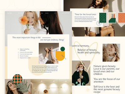 Accent  — Main page design