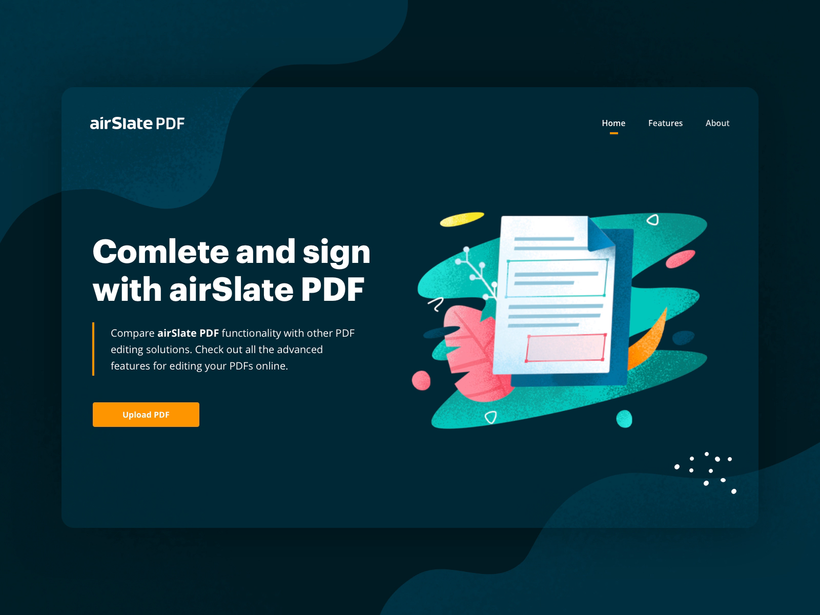 main-page-airslatepdf-by-holyveronica-for-airslate-team-on-dribbble